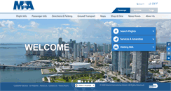 Desktop Screenshot of miami-airport.com